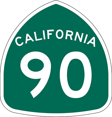 California State Route 90 highway shield.